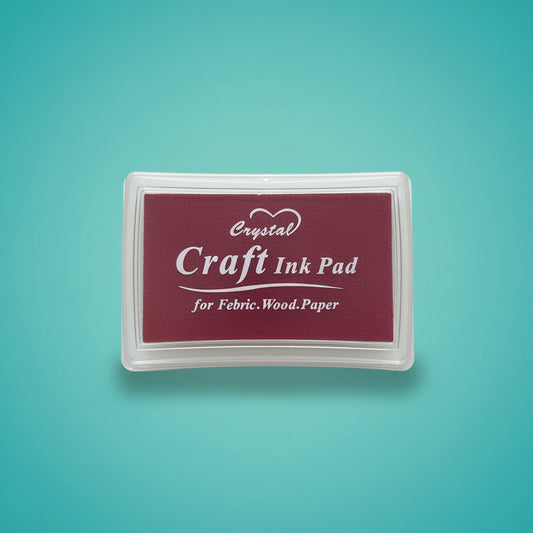 Craft Ink Pad- Red by Gift Hub Mart