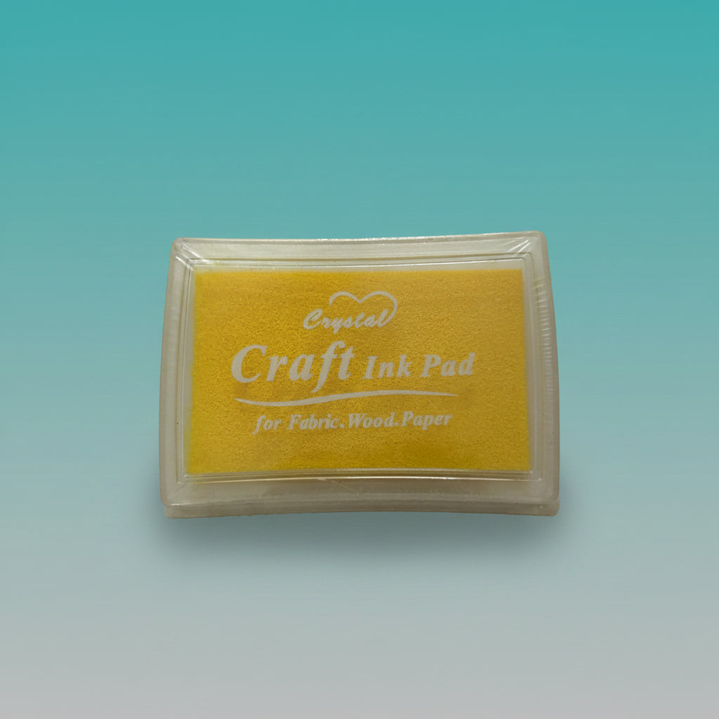 Craft Ink Pad- Yellow by Gift Hub Mart