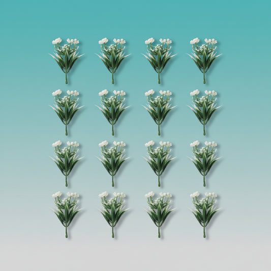 Craft Leaf Stem Green by Gift Hub Mart
