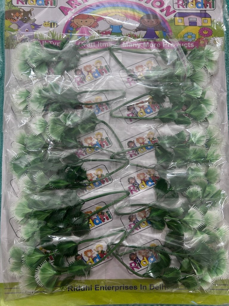 Craft Leaf Twig Green by Gift Hub Mart