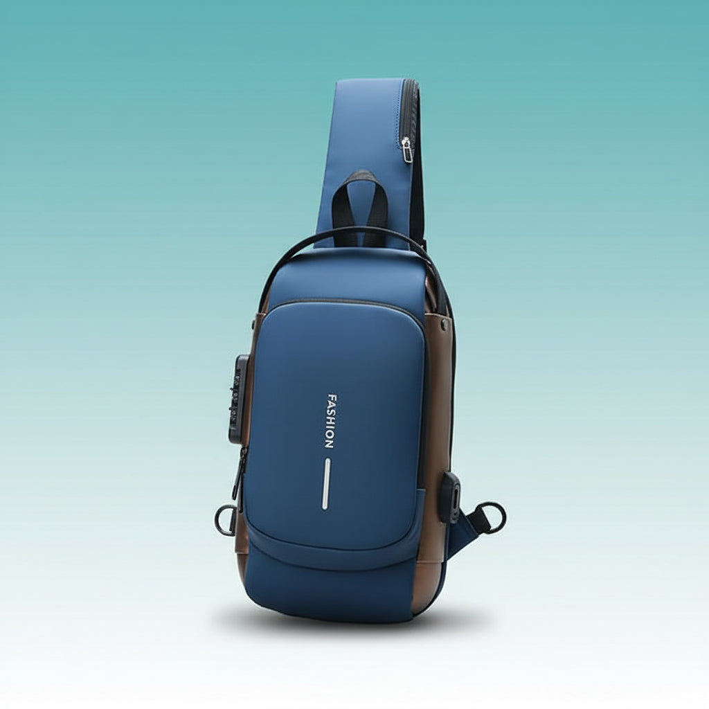 Crossbody Travel Bag with Charging Lock by Gift Hub Mart