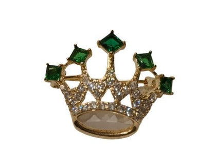 Crown Brooch by Gifthubmart