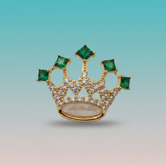 Crown Brooch by Gifthubmart
