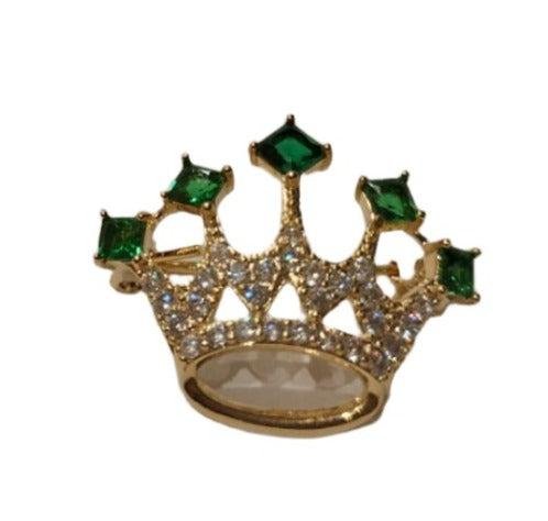 Crown Brooch by Gifthubmart