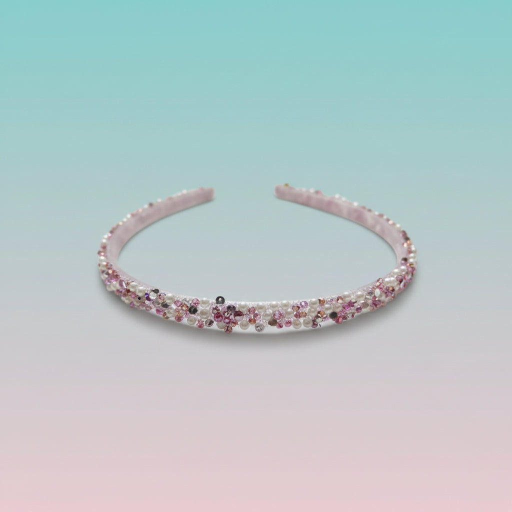 Crystal Beads Hair Band by Gift Hub Mart