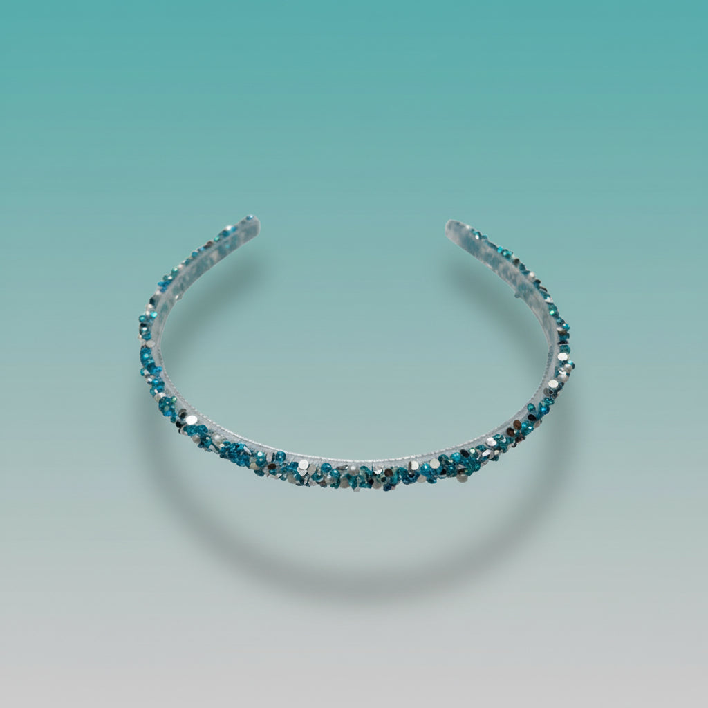 Crystal Beads Hair Band by Gift Hub Mart