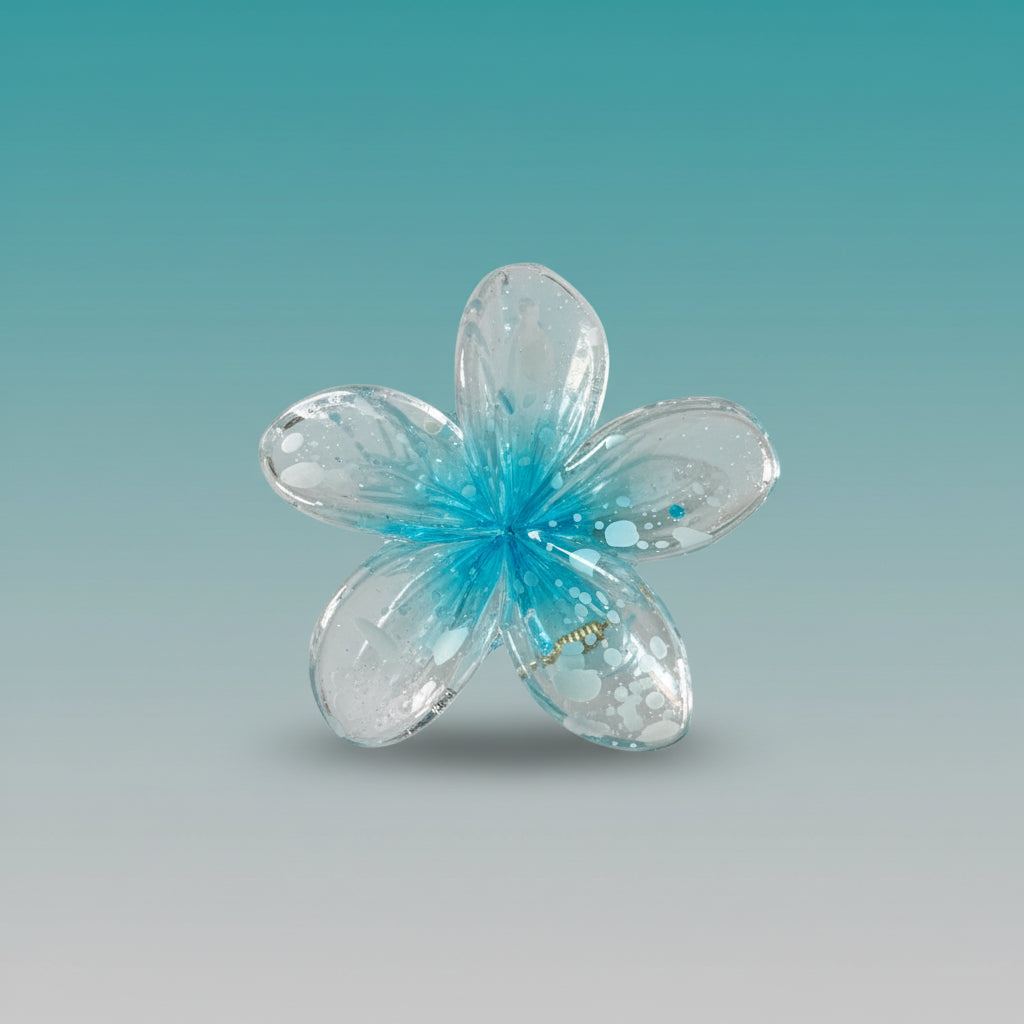 Crystal Dotted Lily Clutch Big by Gift Hub Mart