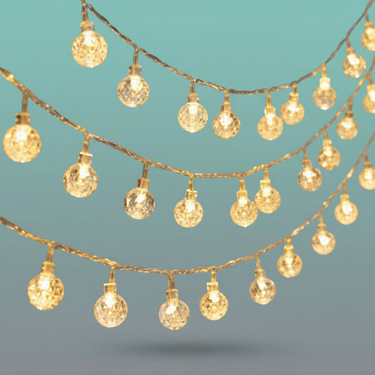 Curtain Led Light Balls by Gift Hub Mart