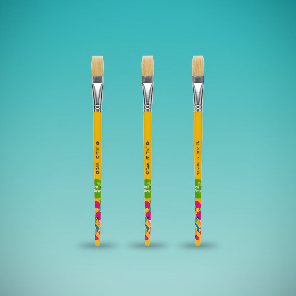 Dayal Flat Paint Brush by Gifthubmart