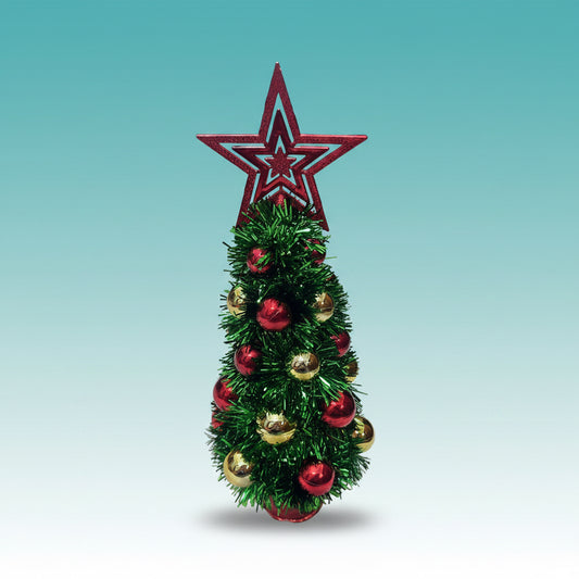 Decorated Christmas Tree With Light by Gift Hub Mart