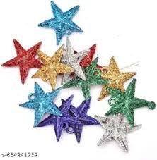 Decorative Glitter Stars Small by Gifthubmart