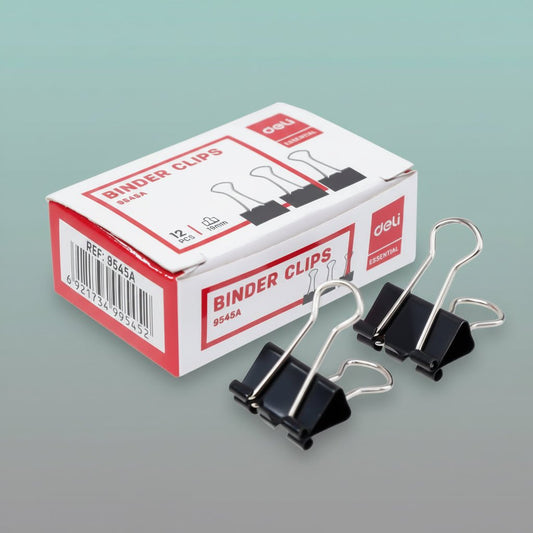 Deli 19 MM Binder Clip - Gift Hub Mart