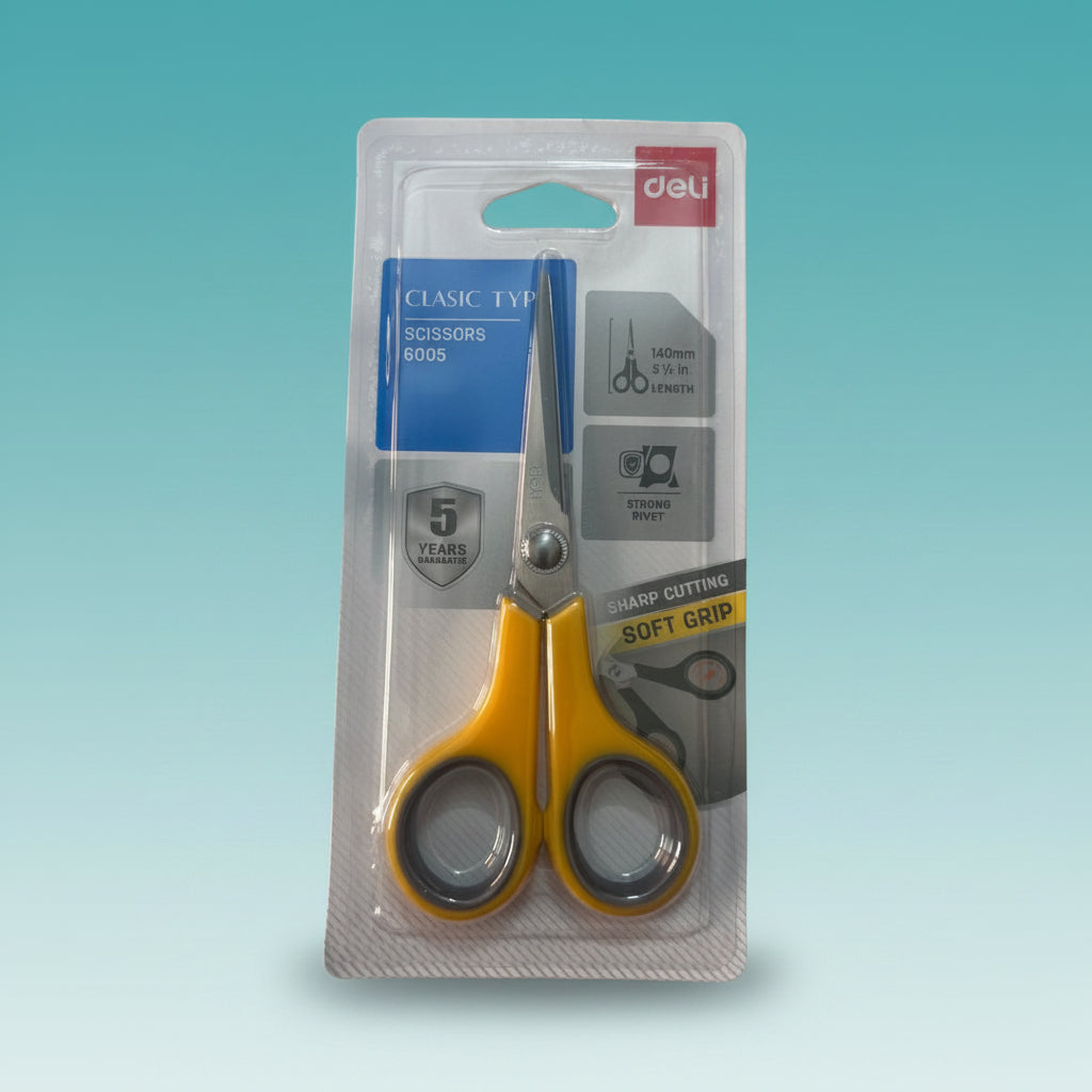 Deli 6005 Scissor by Gift Hub Mart