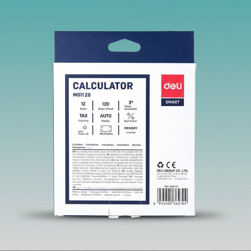 Deli Calculator M01120 by Gifthubmart