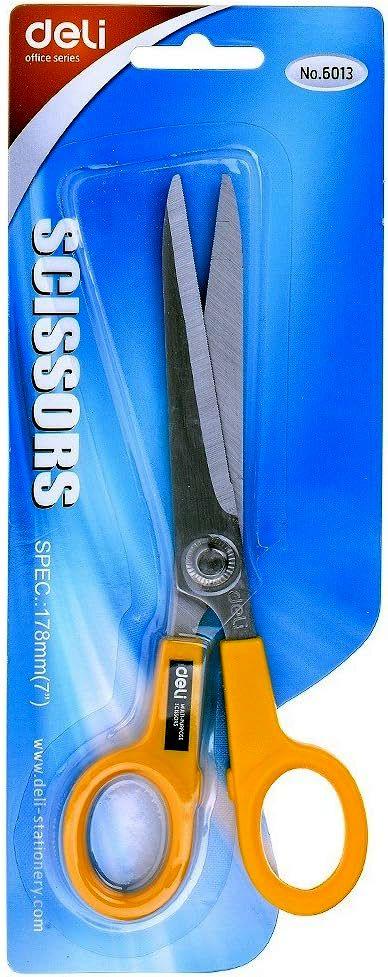 Deli Classic Scissors 6013 178mm 7" Length by Gifthubmart