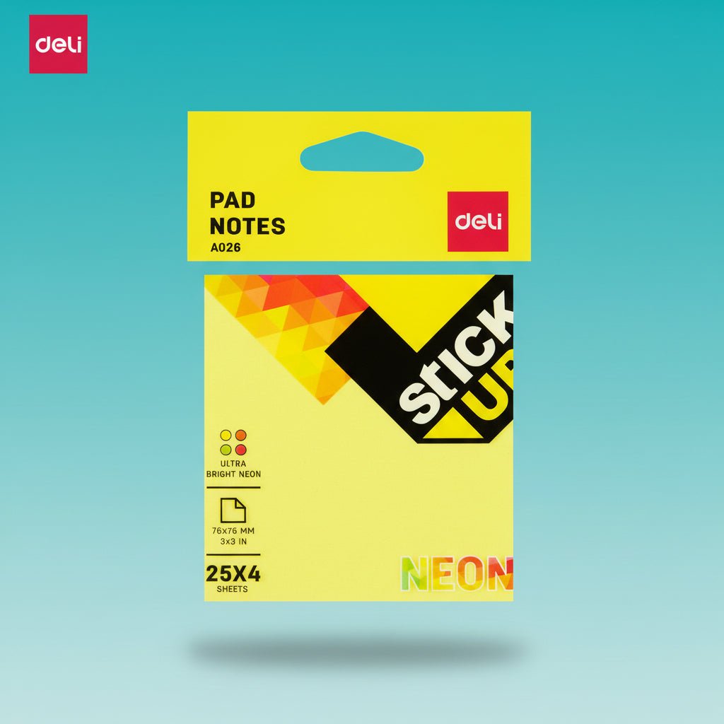 Deli Sticky Notes (3x3 inch) by Gifthubmart