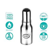 Deluxe Stainless Steel 2 Stage Bottle 150 ML- Buds Buddy by Gifthubmart