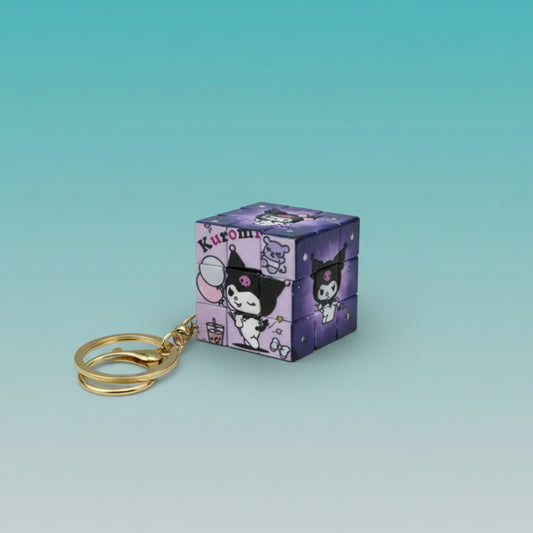 Dice Cube Key Chain by Gift Hub Mart