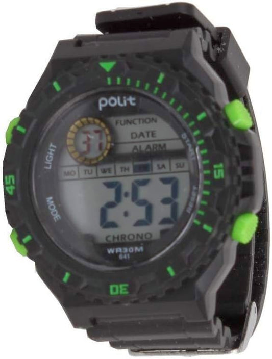 Digital Polit Wrist Watch Box Black by Gifthubmart