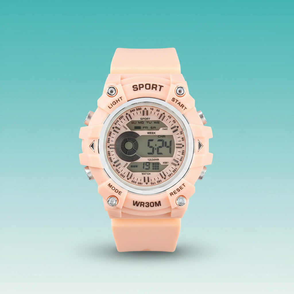 Digital Sport Wrist Watch Colourful by Gifthubmart