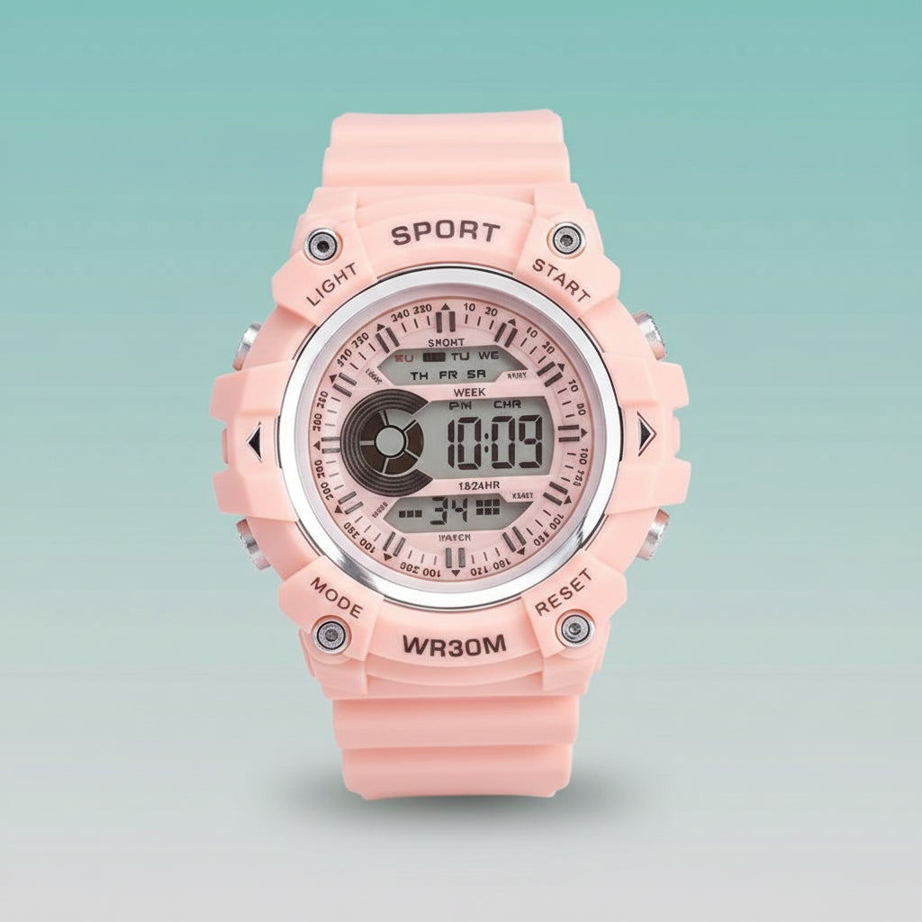 Digital Sport Wrist Watch Colourful by Gifthubmart