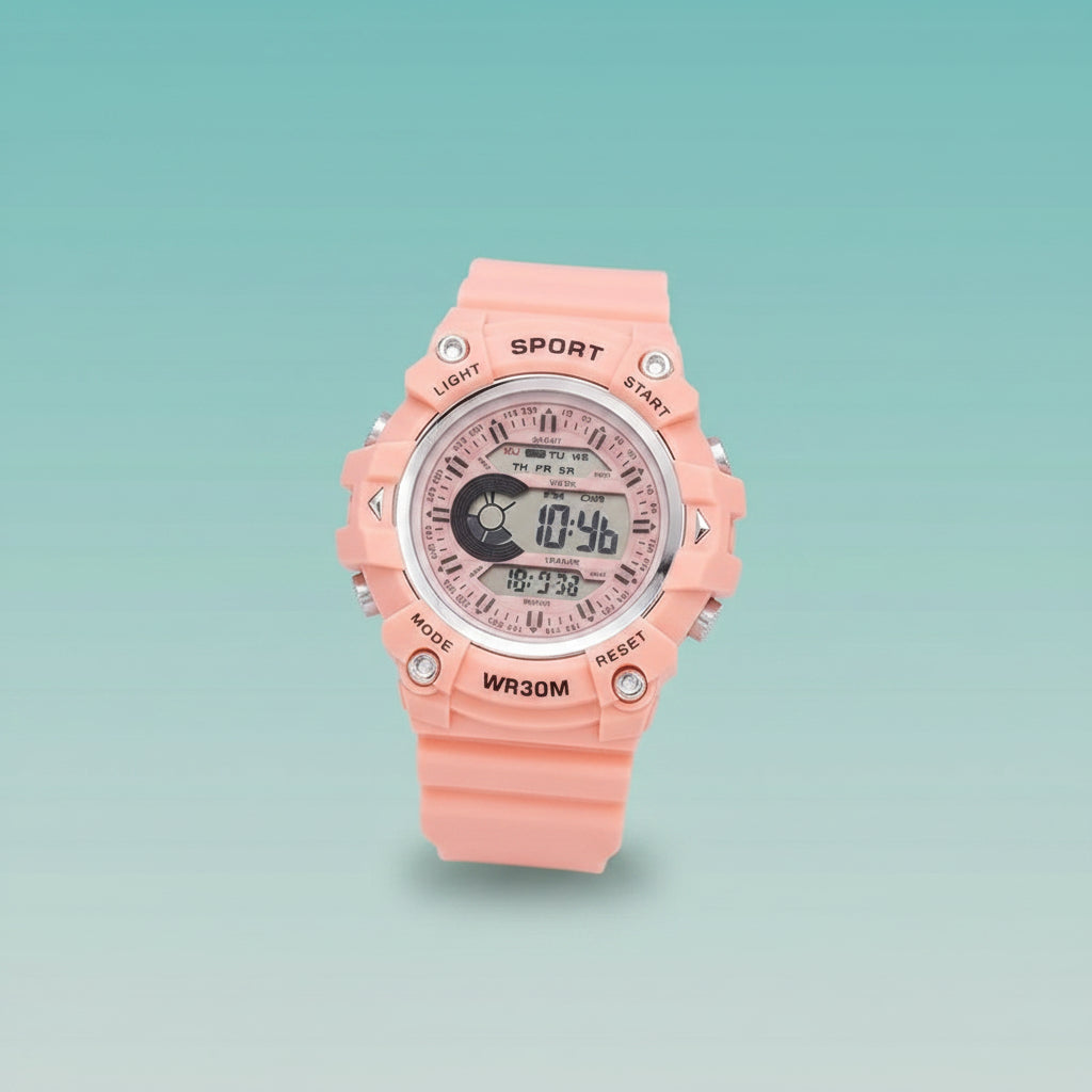 Digital Sport Wrist Watch Colourful by Gifthubmart