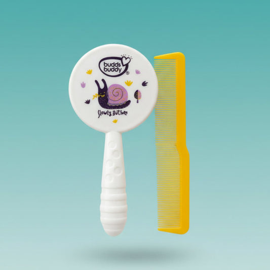 Disco Baby Brush & Comb 2pcs- Buds Buddy by Gifthubmart
