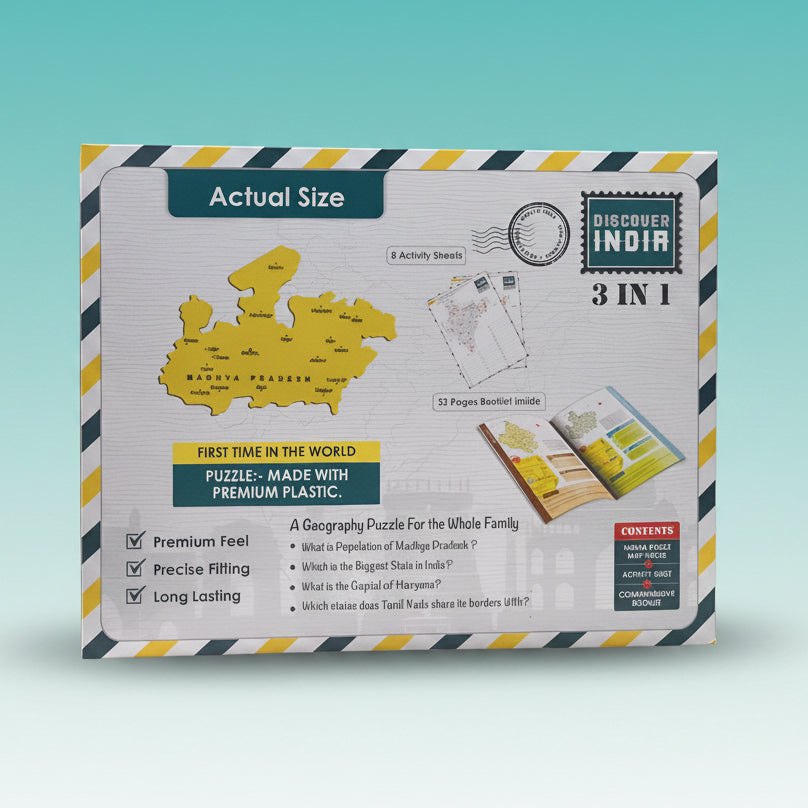 Discover India 3 in 1 7+ Zephyr by Zephyr
