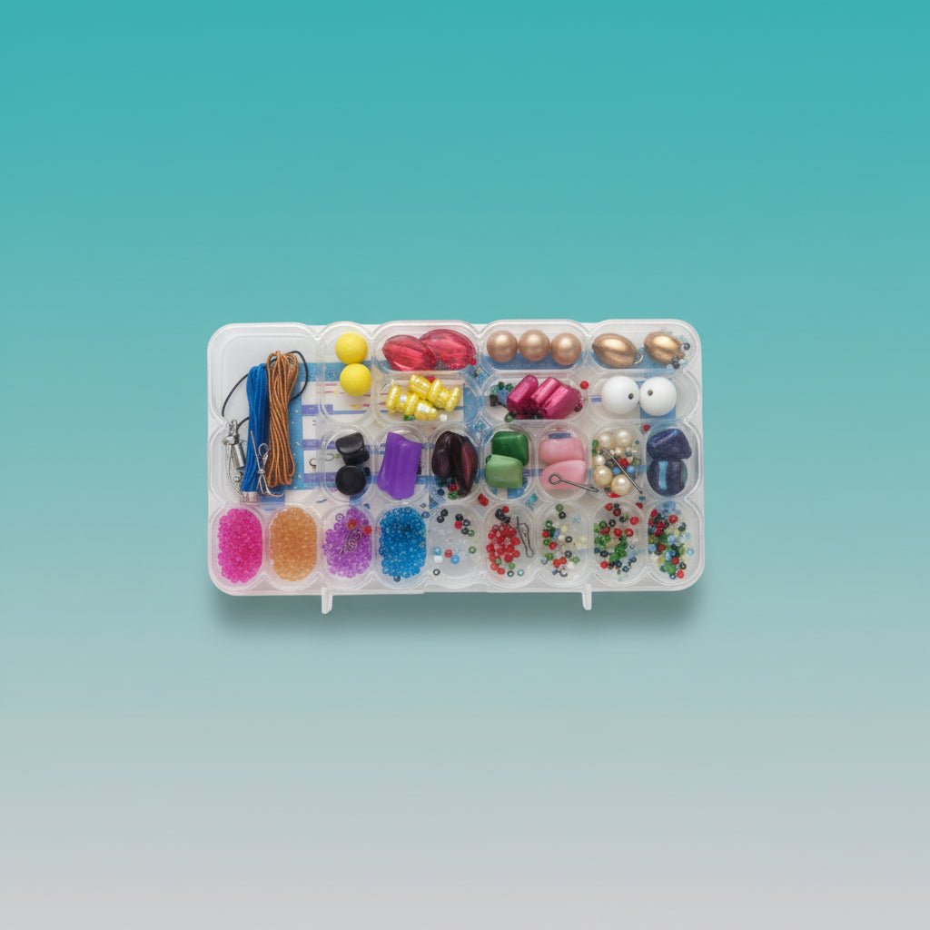 DIY Jewellery Beads & Pearls Box by Gifthubmart