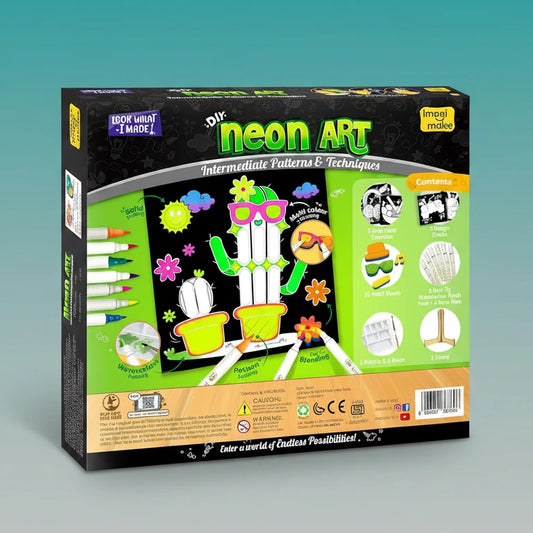 DIY Neon Art Imagi Make 8+ by Gift Hub Mart