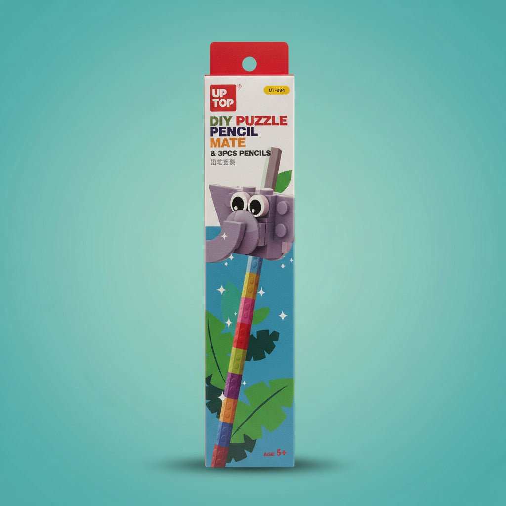 DIY Puzzle Lego Pencil by Gifthubmart