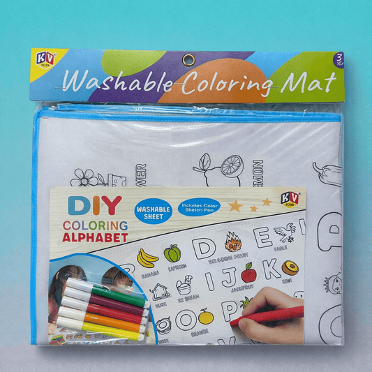 Diy Washable Colouring Mat by Gift Hub Mart