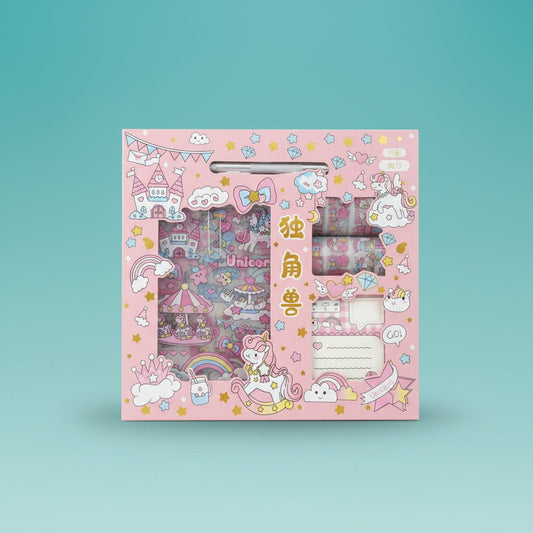 DIY Washi Tape And Sticker Set (15+) by Gift Hub Mart