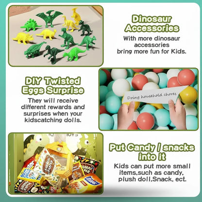 Doll Catcher Machine 3+ Dinosaur by Gift Hub Mart