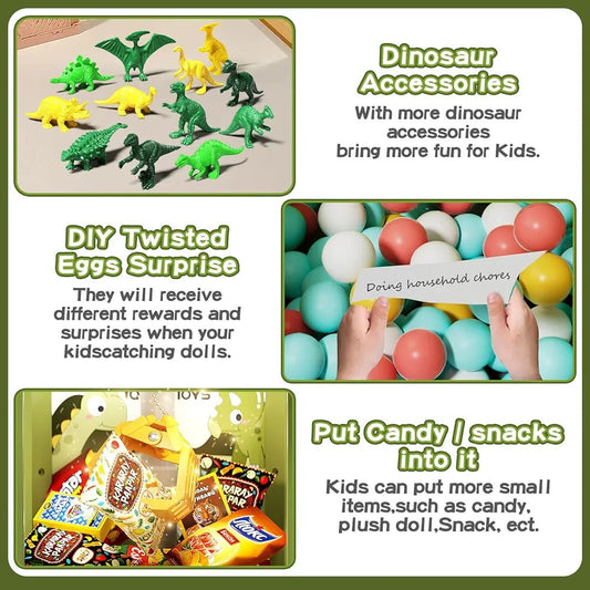Doll Catcher Machine 3+ Dinosaur by Gift Hub Mart