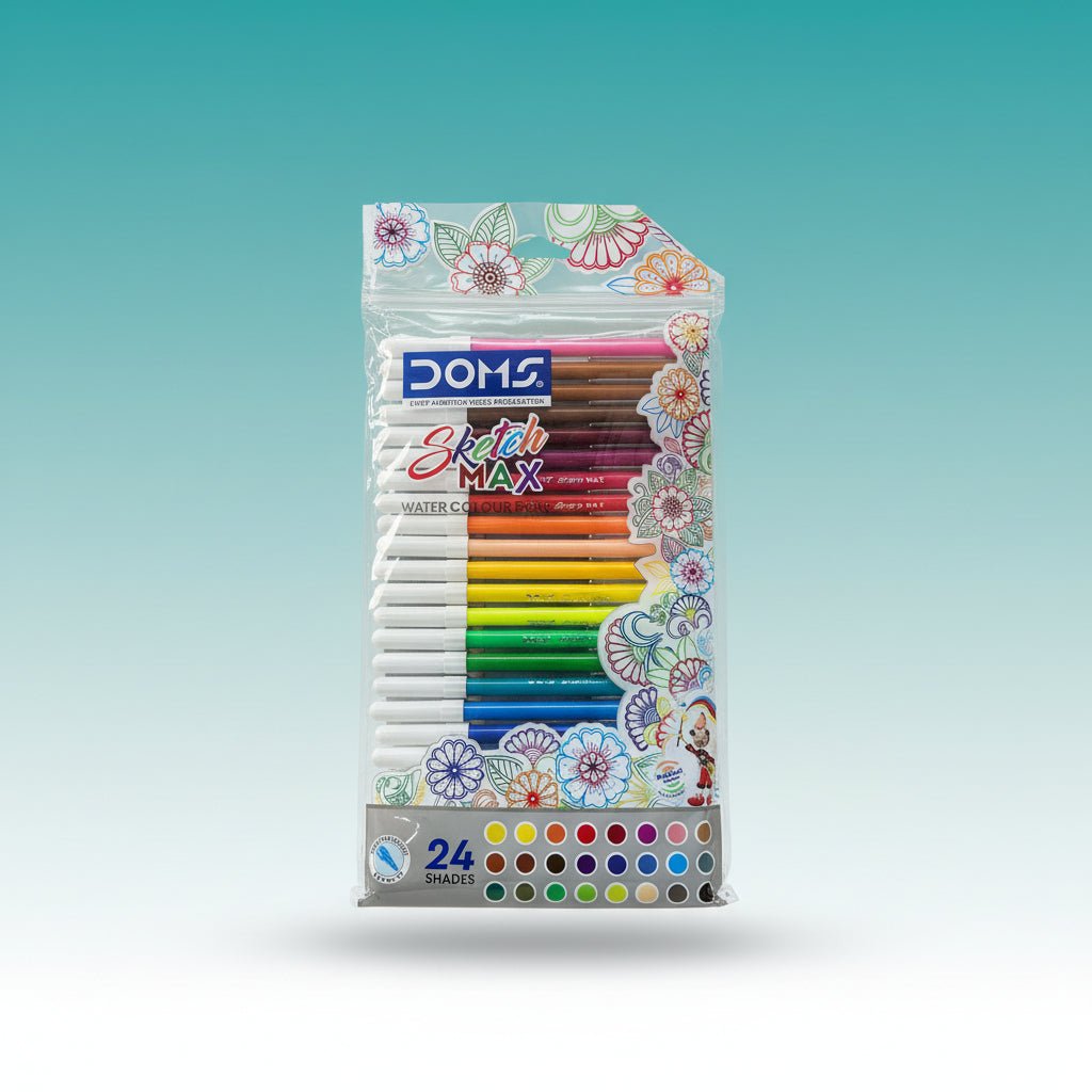 DOMS Sketch Max 24 Shades Water Colour Pens set Gift Hub Mart