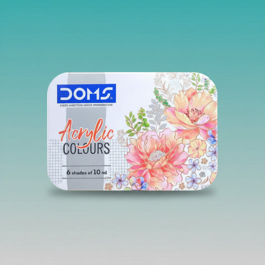 Doms Acrylic Colours 6 Shades by Gift Hub Mart