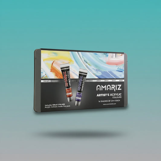 DOMS AMARIZ ARTST ACRYLIC 14 SHADES TUBE 14X20ML by Gift Hub Mart