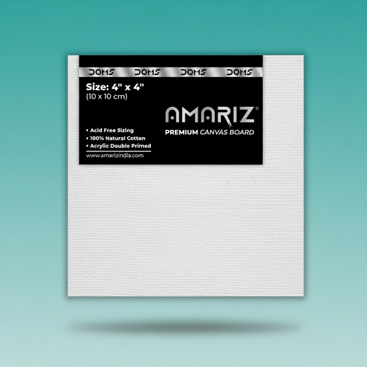 DOMS AMARIZ CANVAS BOARD 4"X4" by Gift Hub Mart