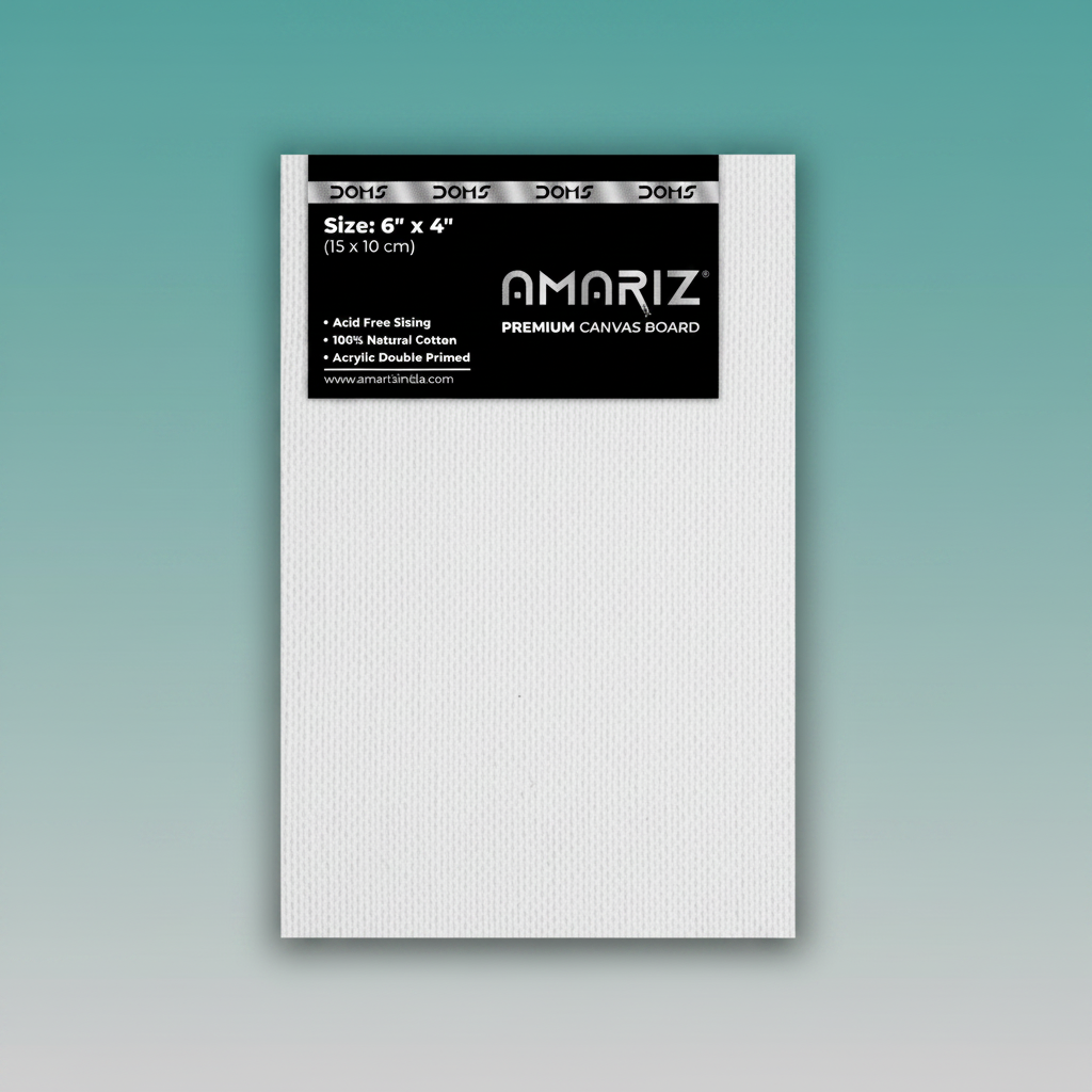 DOMS AMARIZ CANVAS BOARD 4"X6" by Gift Hub Mart
