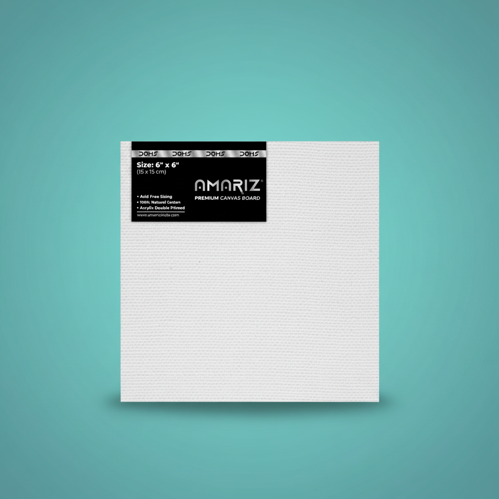 DOMS AMARIZ CANVAS BOARD 6"X6" by Gift Hub Mart