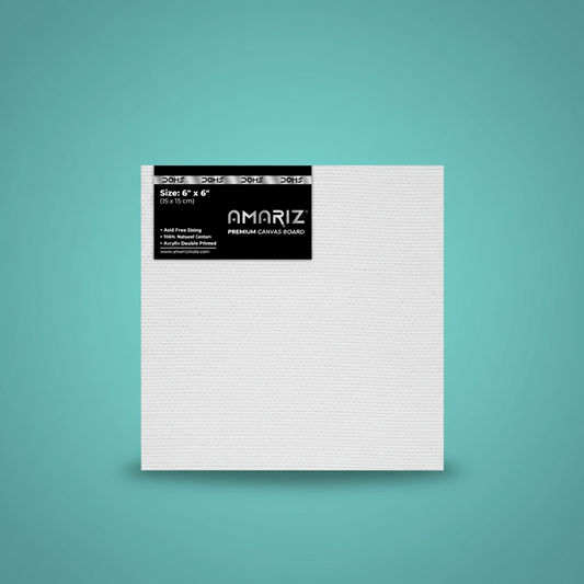 DOMS AMARIZ CANVAS BOARD 6"X6" by Gift Hub Mart