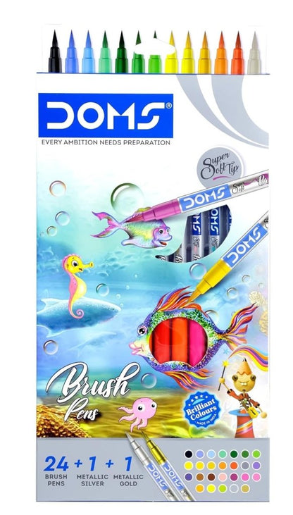 Doms Brush Pens 26 Shades