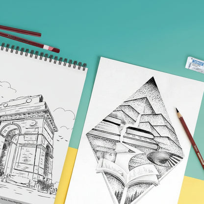 DOMS Drawing Pencil- B by Gifthubmart