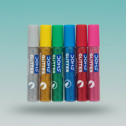 DOMS Glitter Tube 6 Shade by Gift Hub Mart