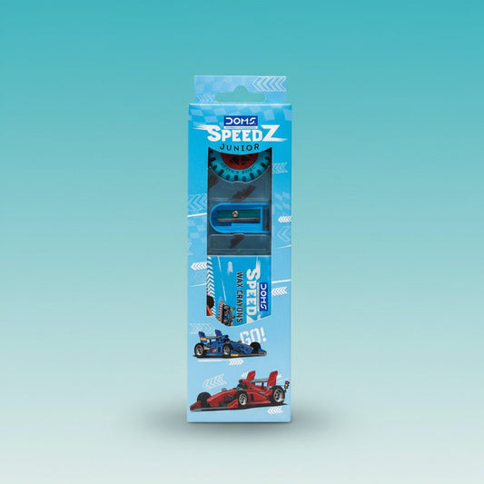 Doms Junior Speedz Kit by Gift Hub Mart in blue packaging