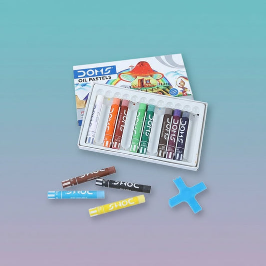 DOMS Oil Pastels Mini 12 Shade by Gift Hub Mart