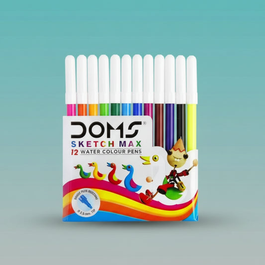 DOMS Sketch Pens Max 12 Shades by Gifthubmart