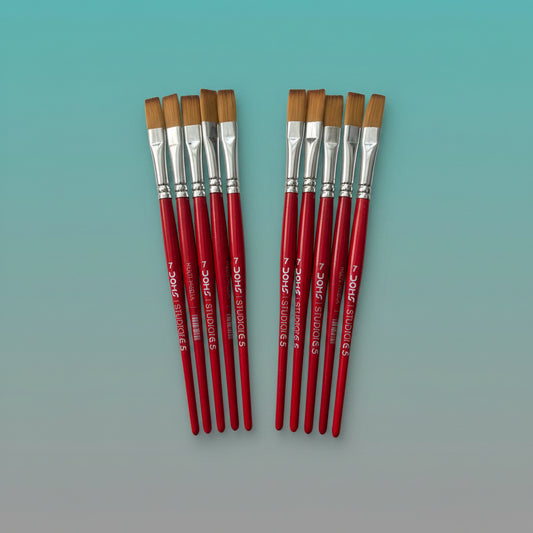 DOMS STUDIO BRUSH FLAT NO. 7 by Gift Hub Mart