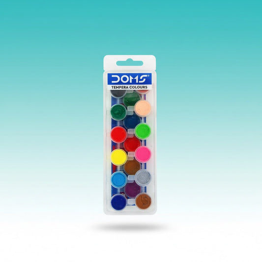DOMS Tempera 18 Shades by Gifthubmart